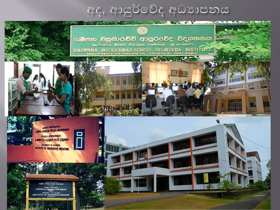 Bachelor Of Ayurvedic Medicine And Surgery (BAMS) – පසර නීරෝගා